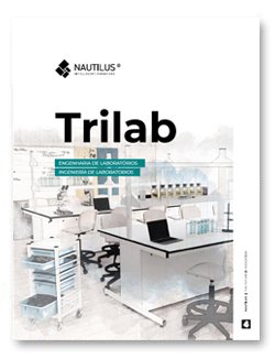 Capa do catálogo Trilab.