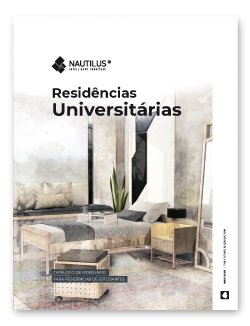 Capa do catálogo Residências Universitárias.